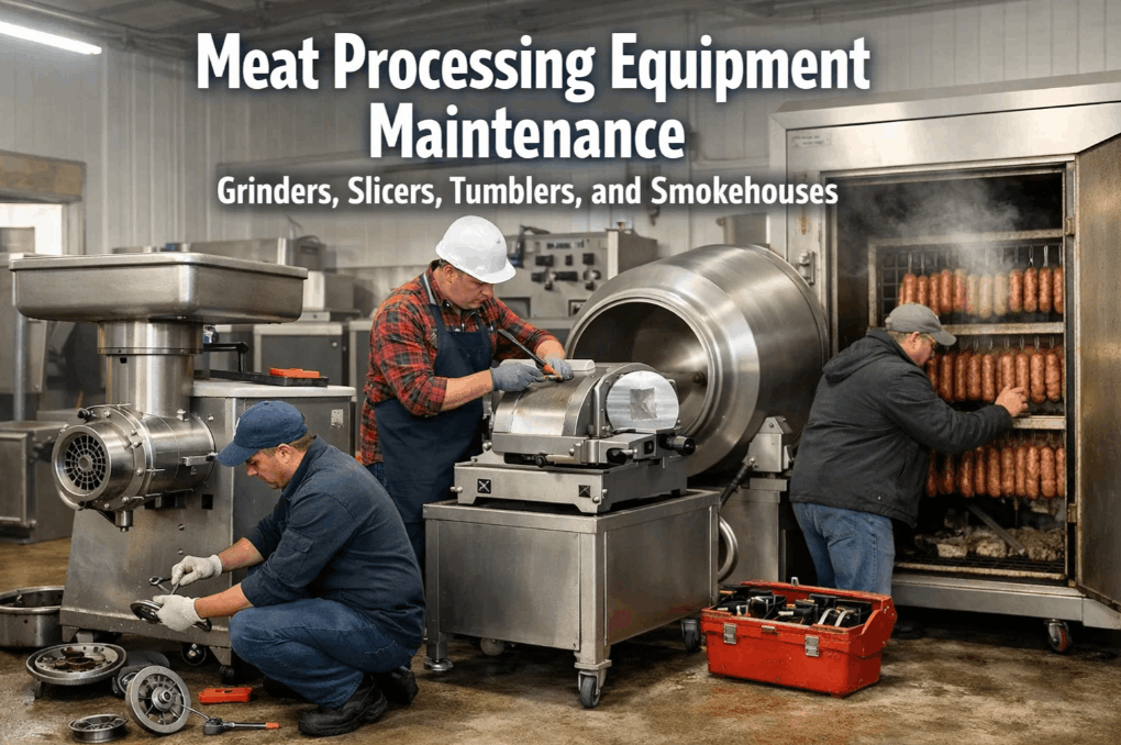 meat-processing-equipment-maintenance-grinders,-slicers,-tumblers,-and-smokehouses