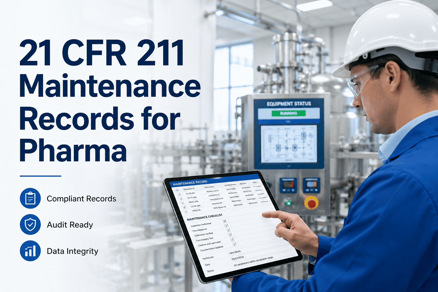 21-cfr-211-maintenance-records-pharma