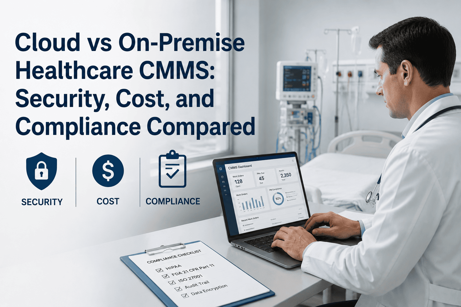 cloud-vs-onpremise-healthcare-cmms-security-cost-compliance