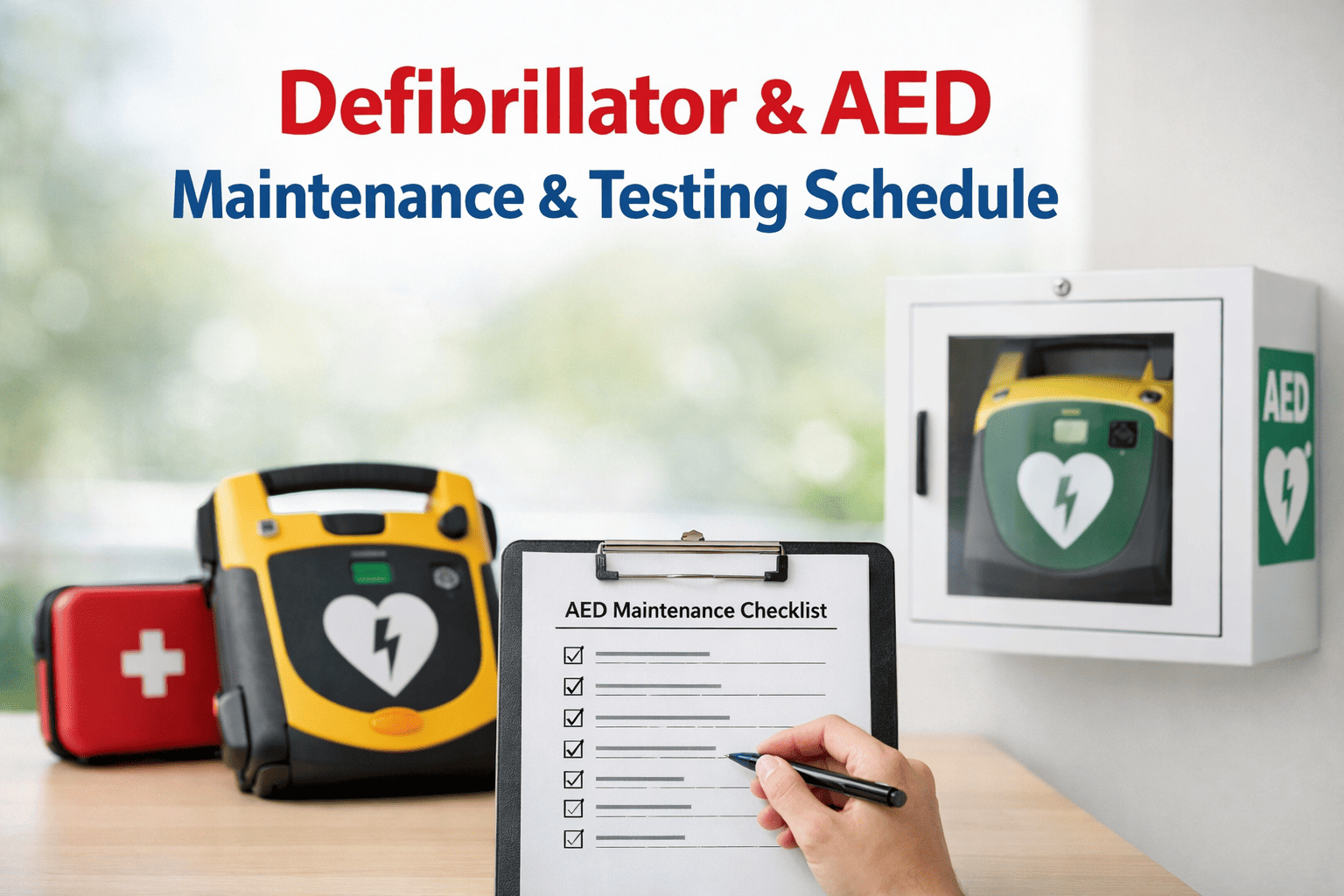 defibrillator-aed-maintenance-testing-schedule