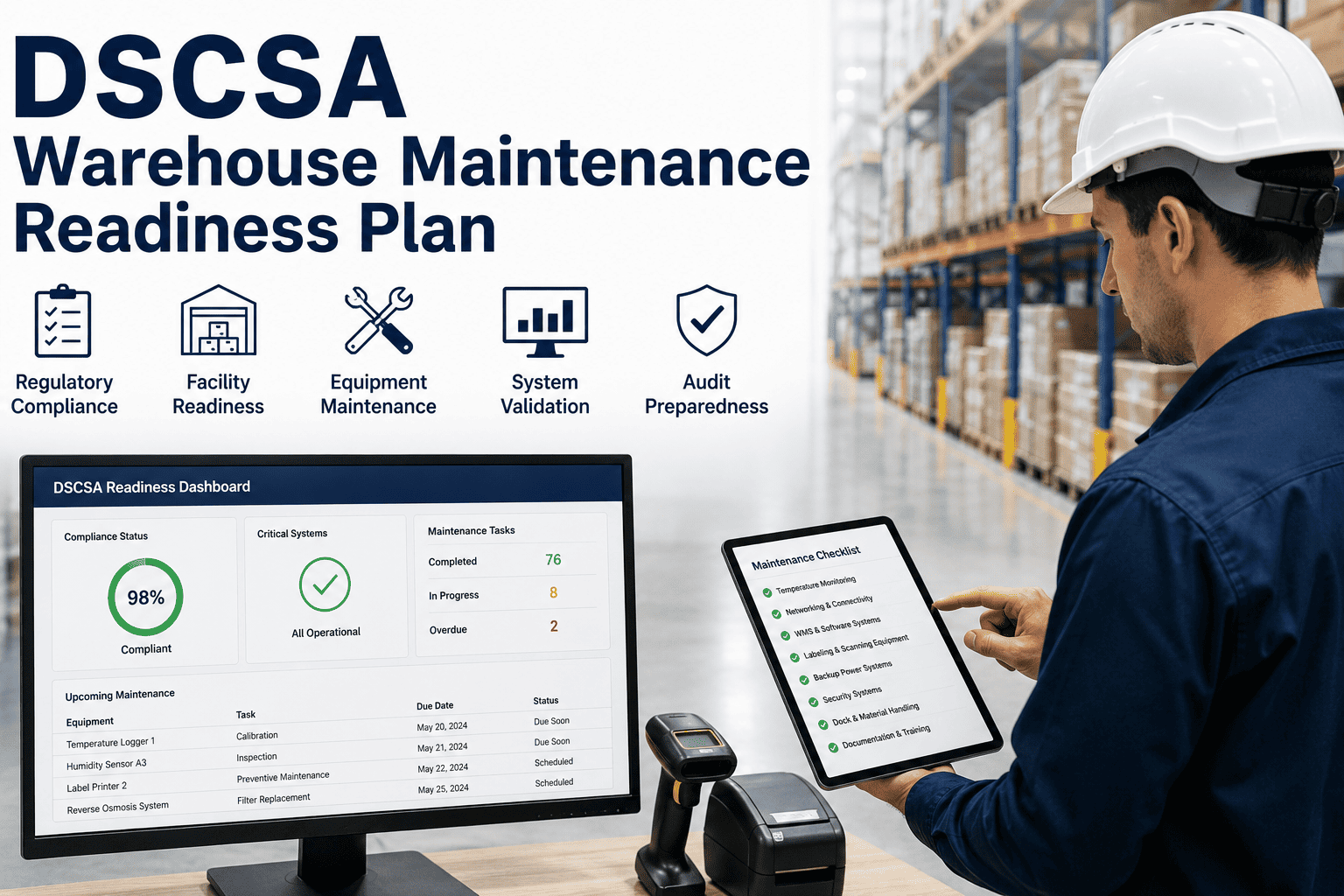 dscsa-warehouse-maintenance-readiness-plan