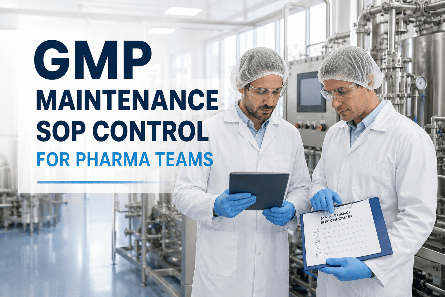 gmp-maintenance-sop-control-pharma
