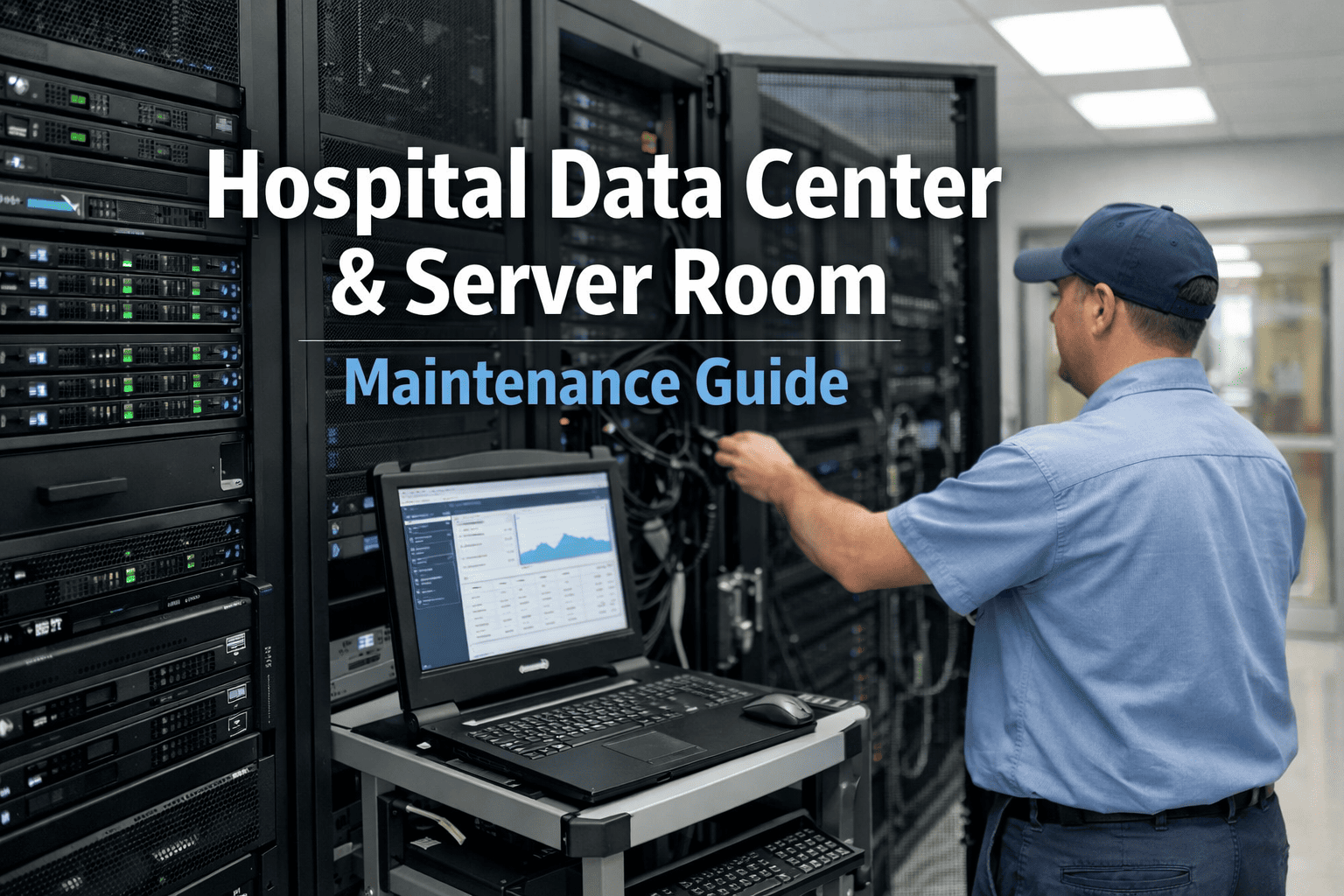 hospital-data-center-server-room-maintenance