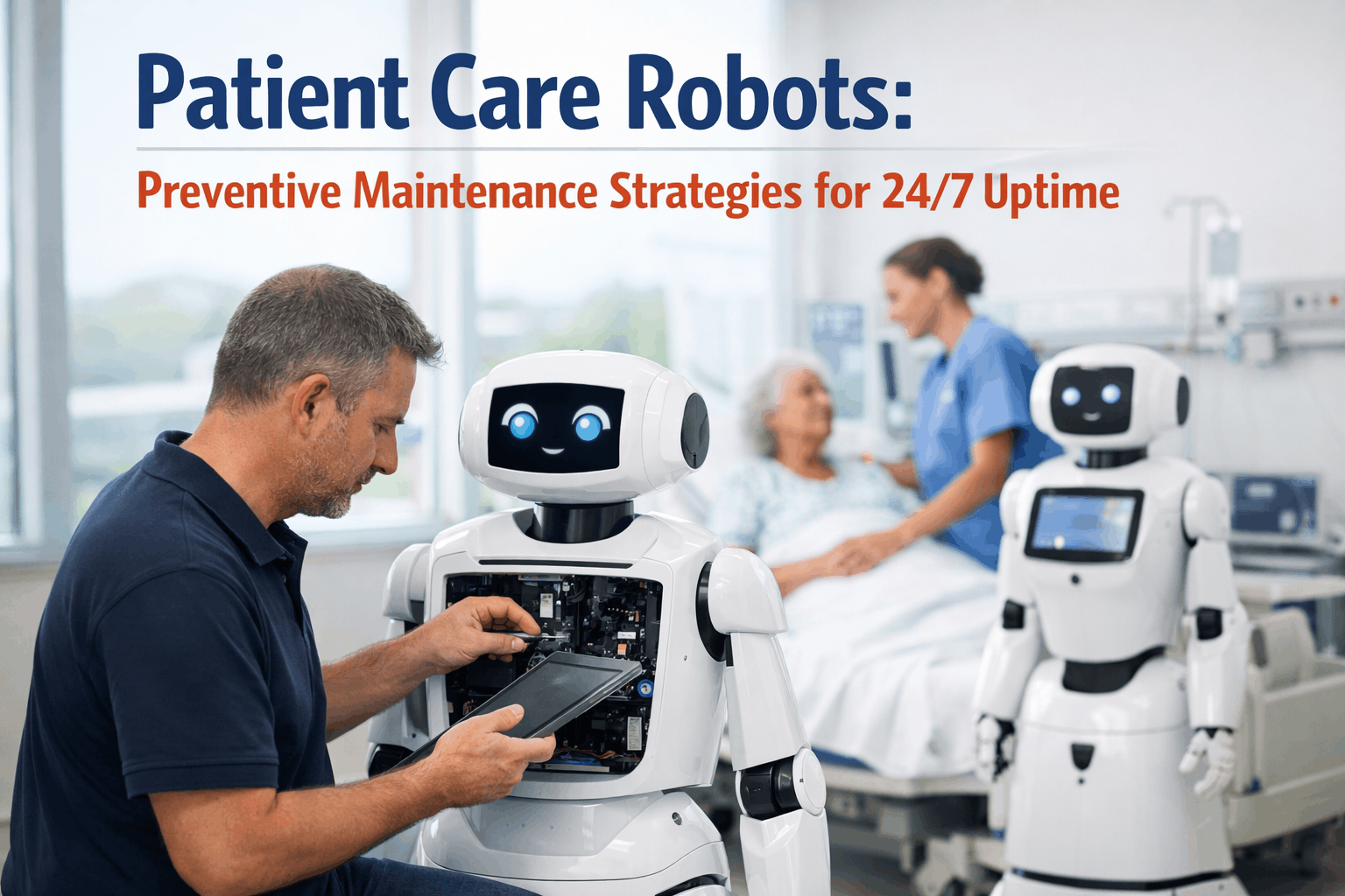 patient-care-robot-preventive-maintenance-uptime