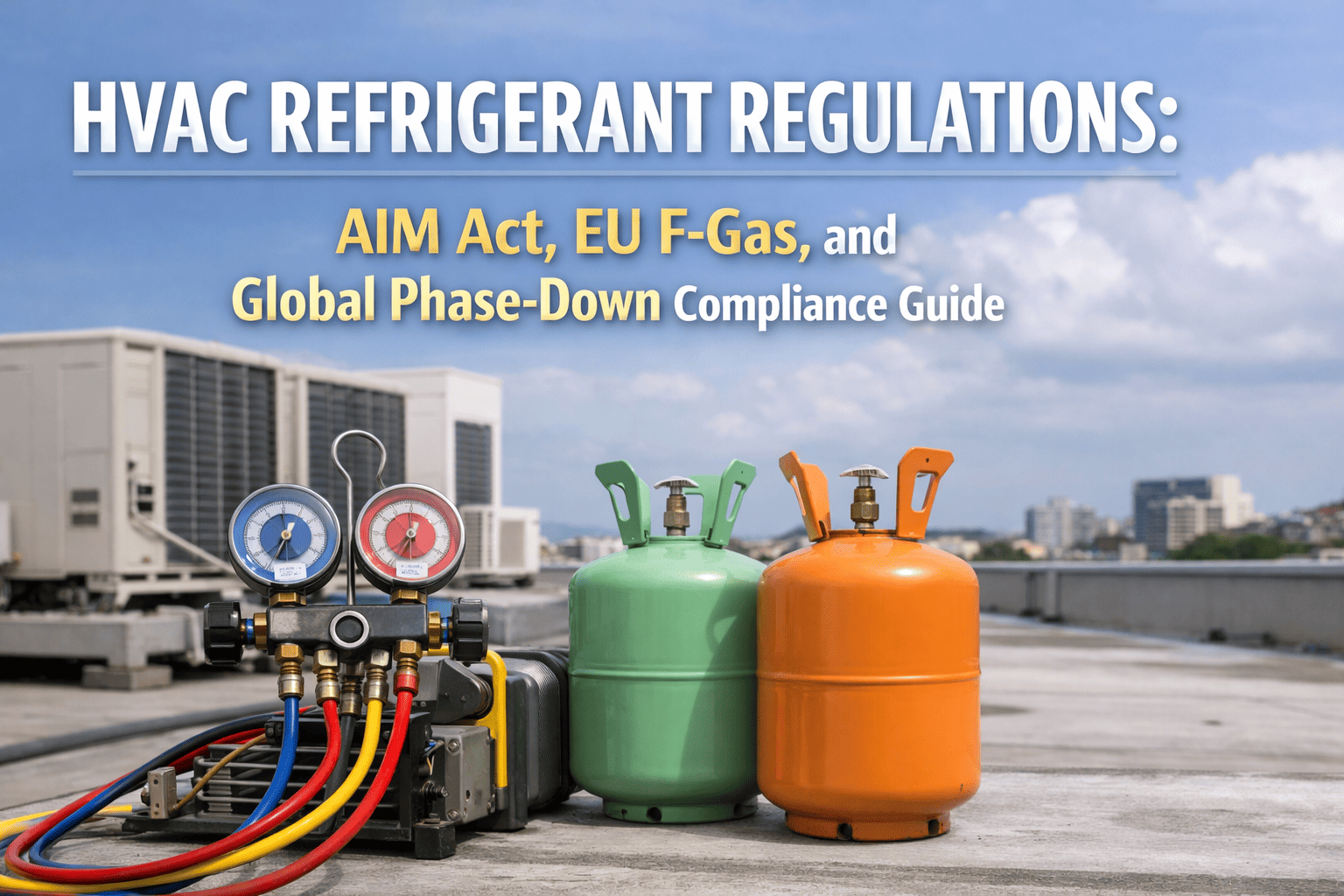 hvac-refrigerant-regulations-aim-act-eu-fgas-global-compliance