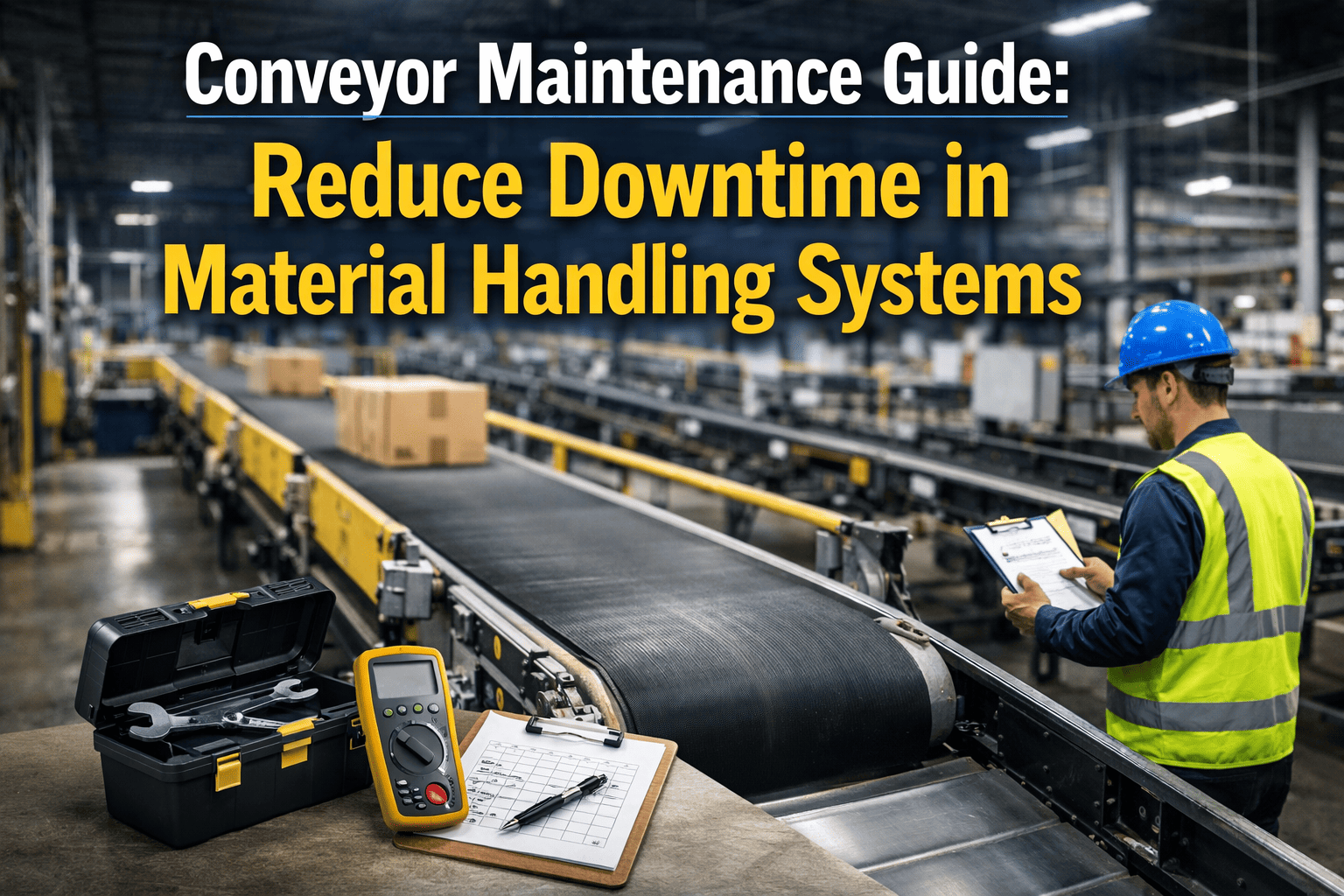 conveyor-maintenance-reduce-downtime-material-handling