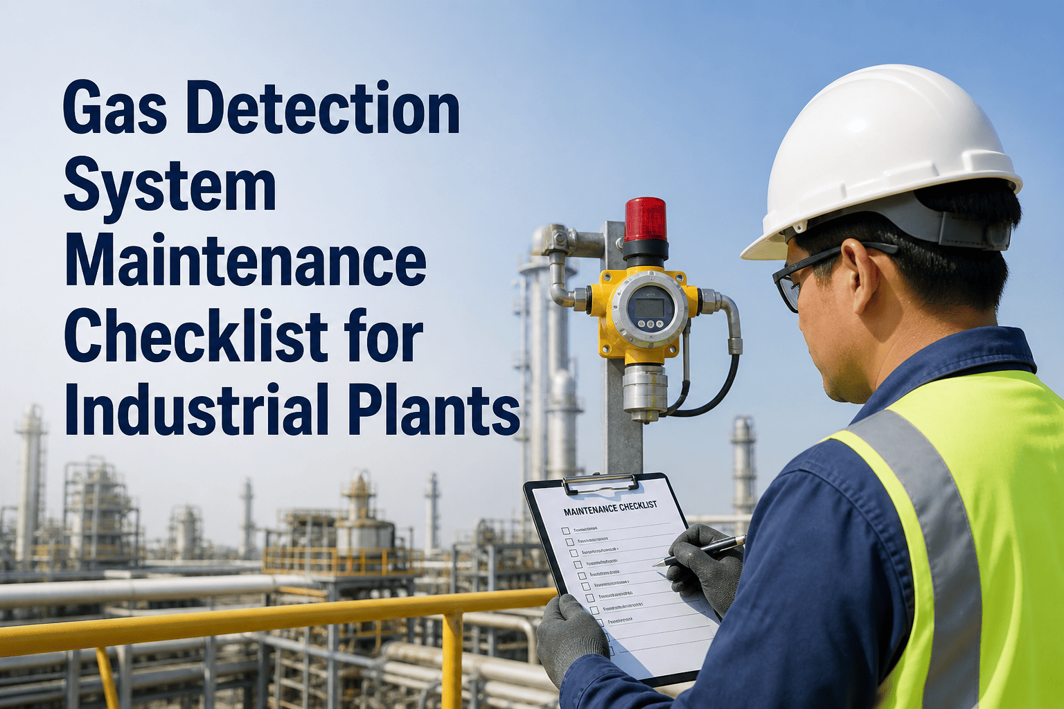 gas-detection-system-maintenance-checklist-industrial