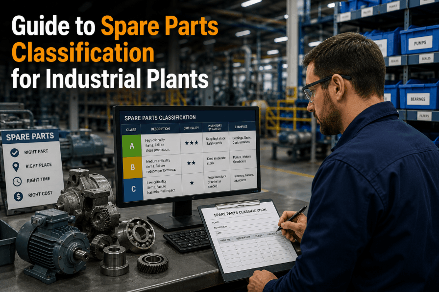 guide-to-spare-parts-classification-for-industrial-plant