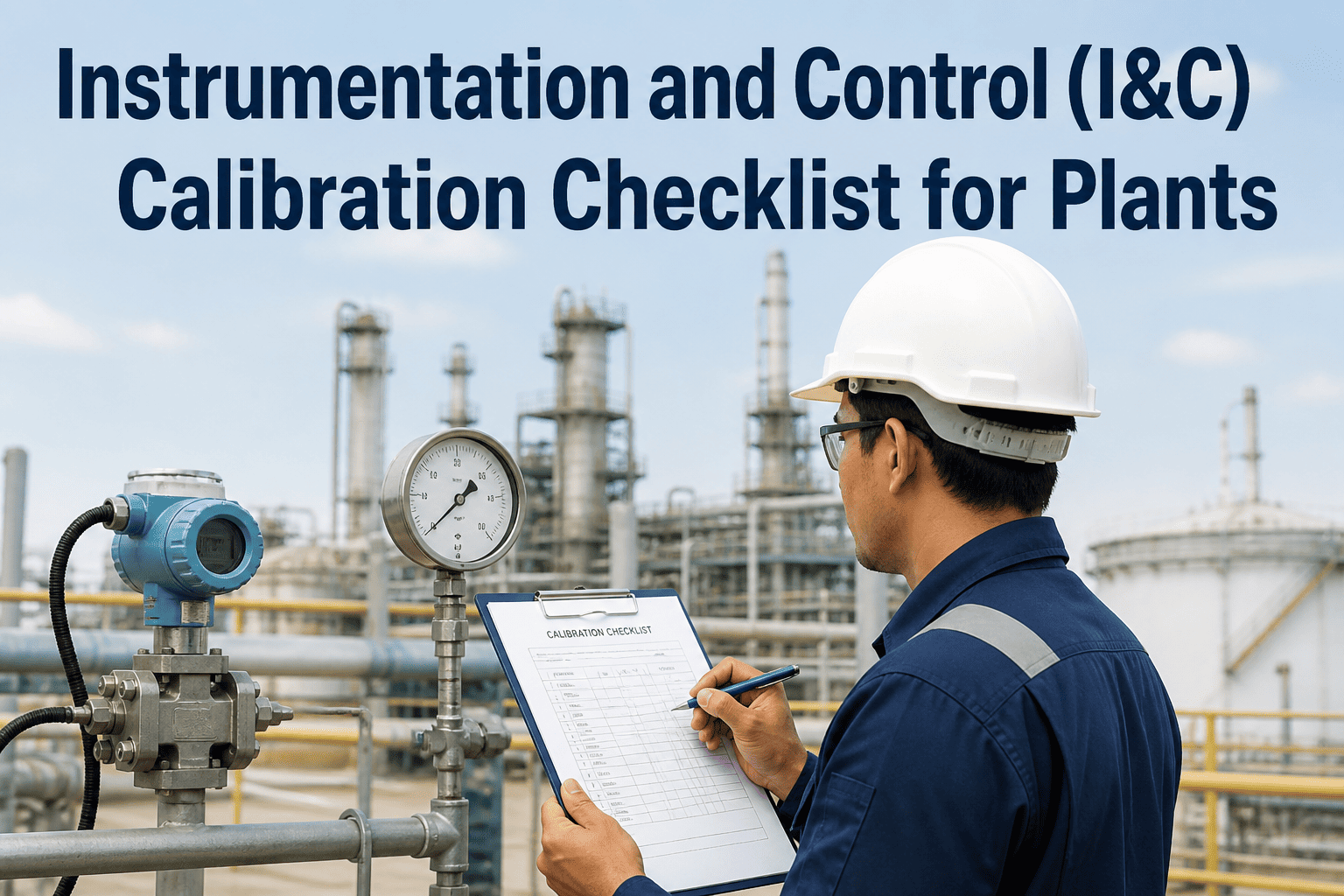 instrumentation-calibration-checklist-manufacturing-plant