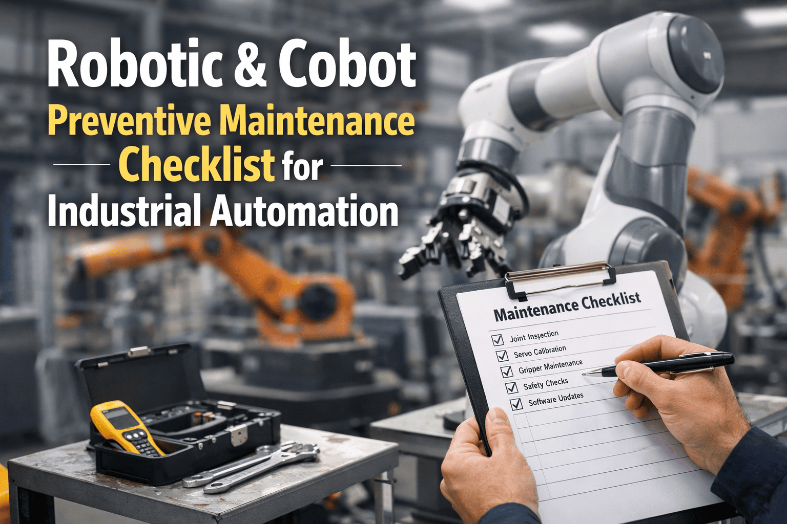 robotic-cobot-preventive-maintenance-checklist