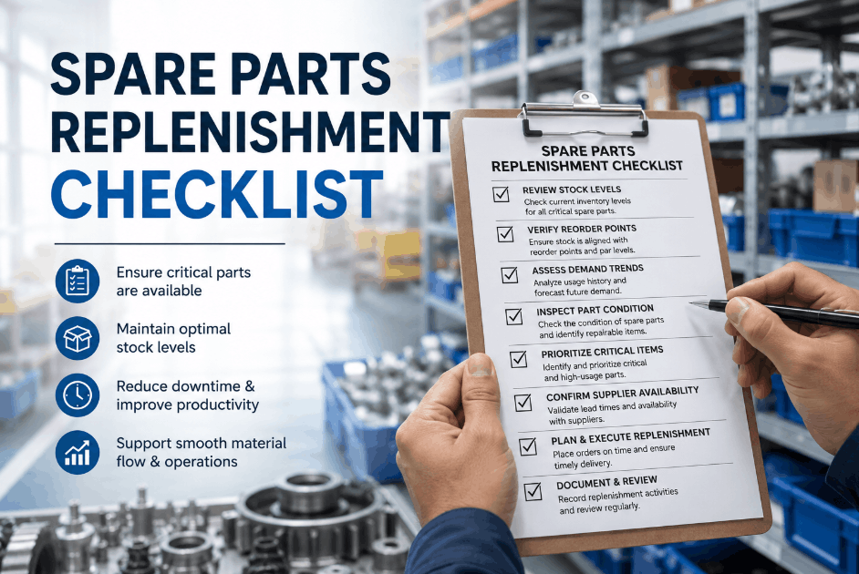 spare-parts-replenishment-checklist