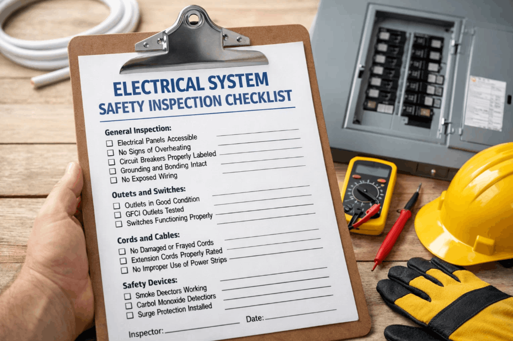 electrical-system-safety-inspection-checklist