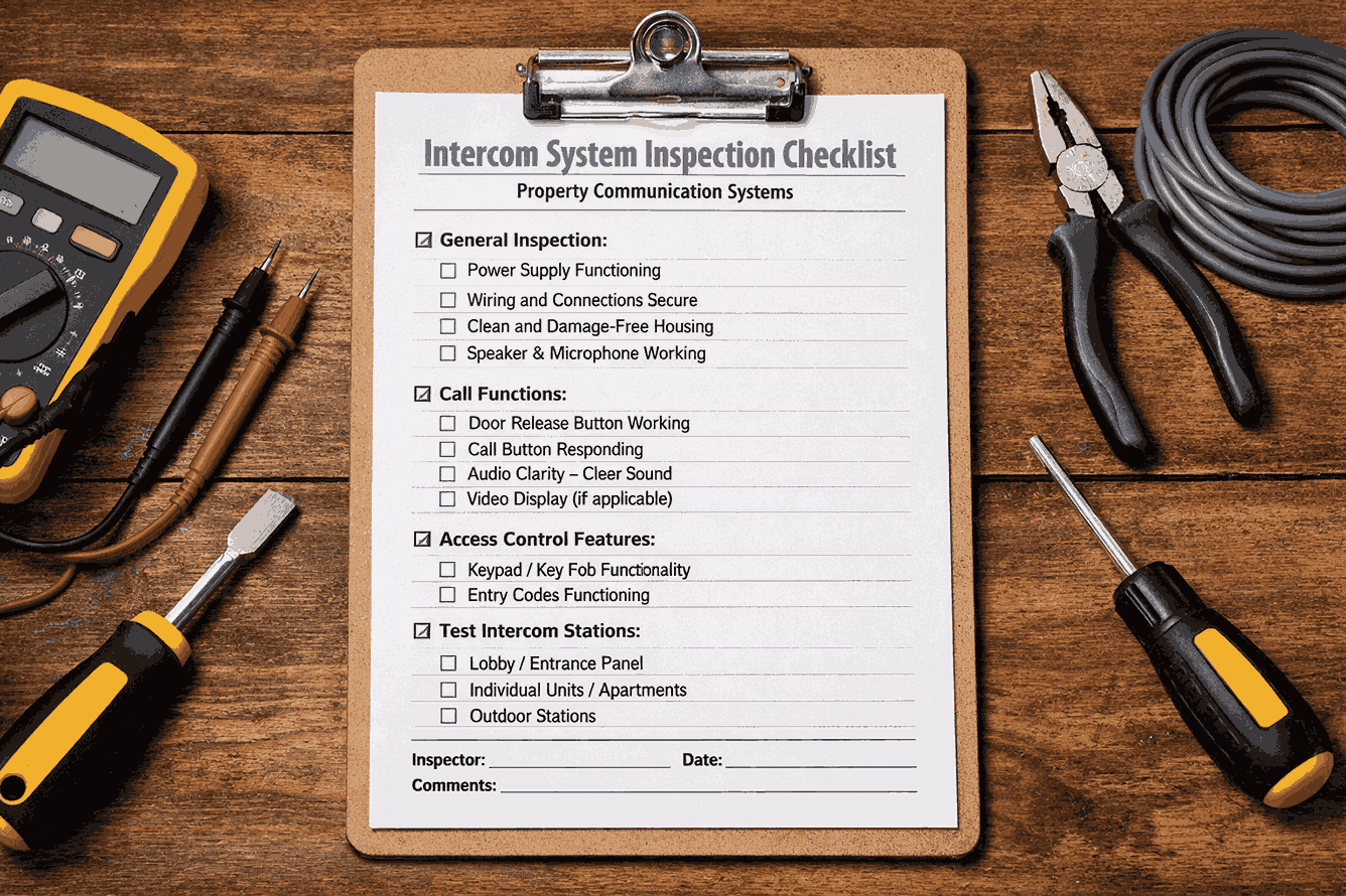 intercom-system-inspection