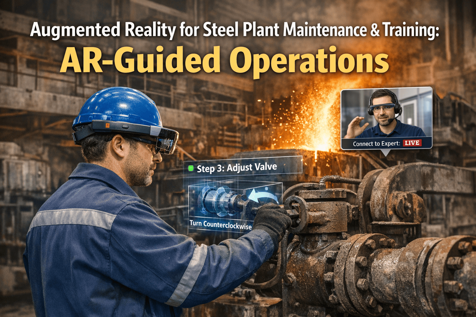 augmented-reality-steel-plant-maintenance-training