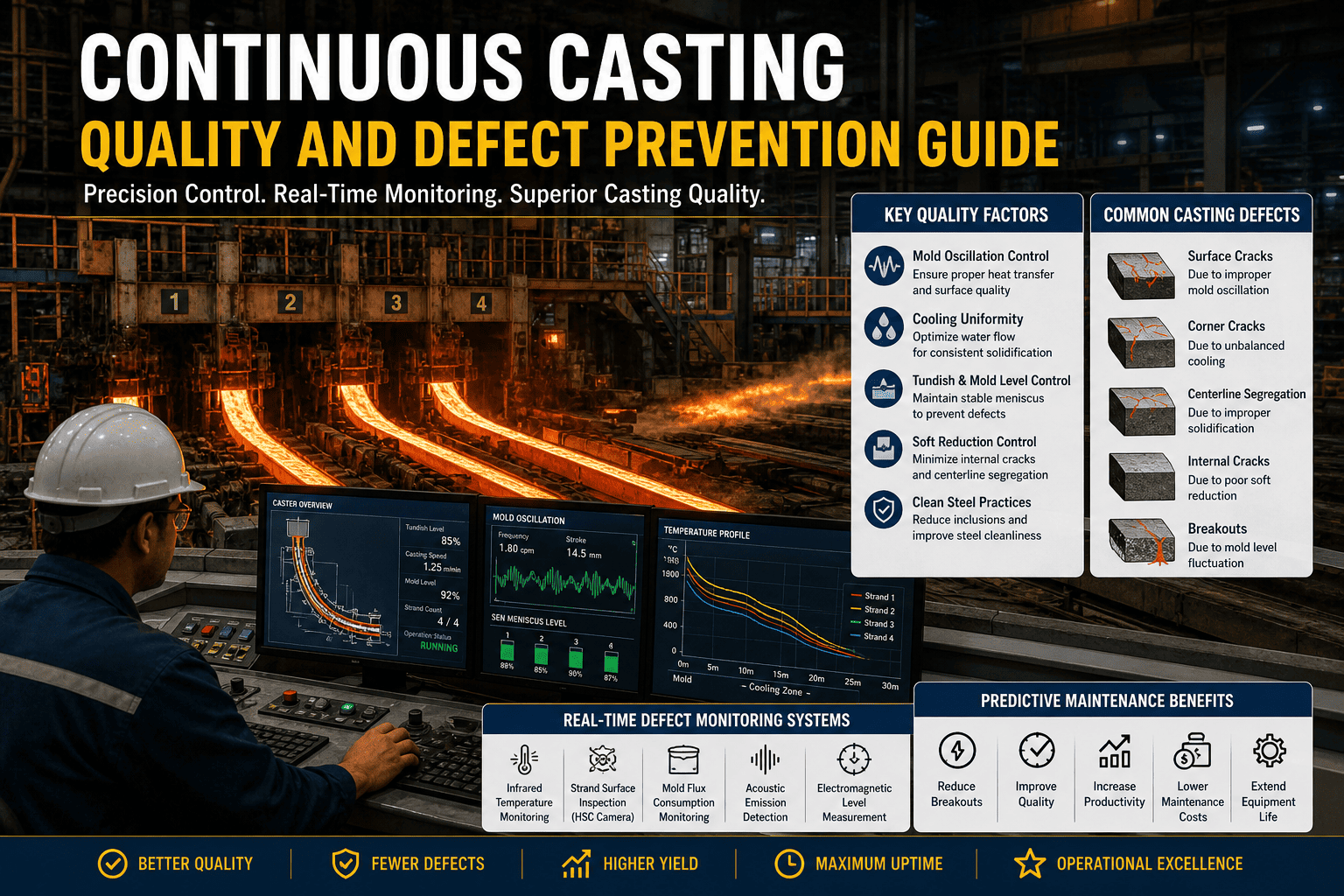 continuous-casting-quality-slab-billet-bloom-defects