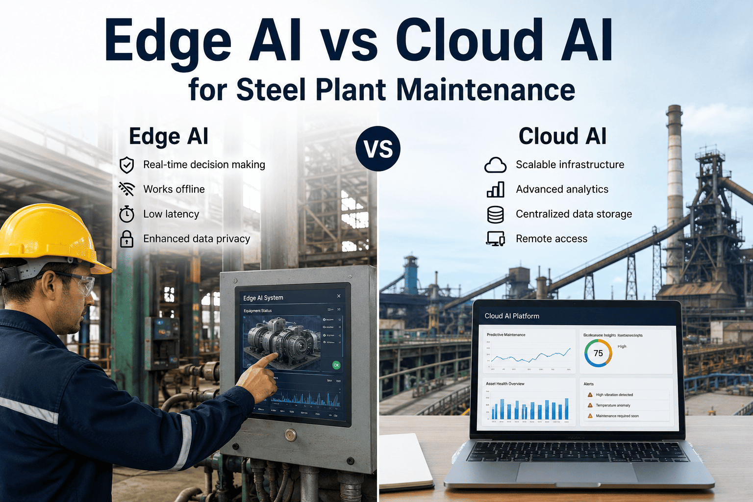 edge-ai-vs-cloud-ai-steel-plant-maintenance