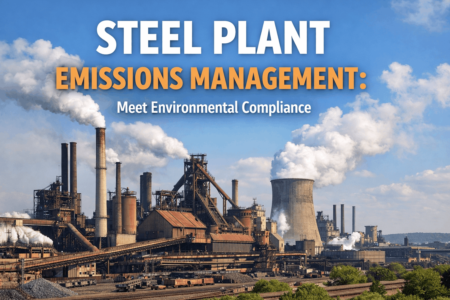 emissions-management-steel-plant