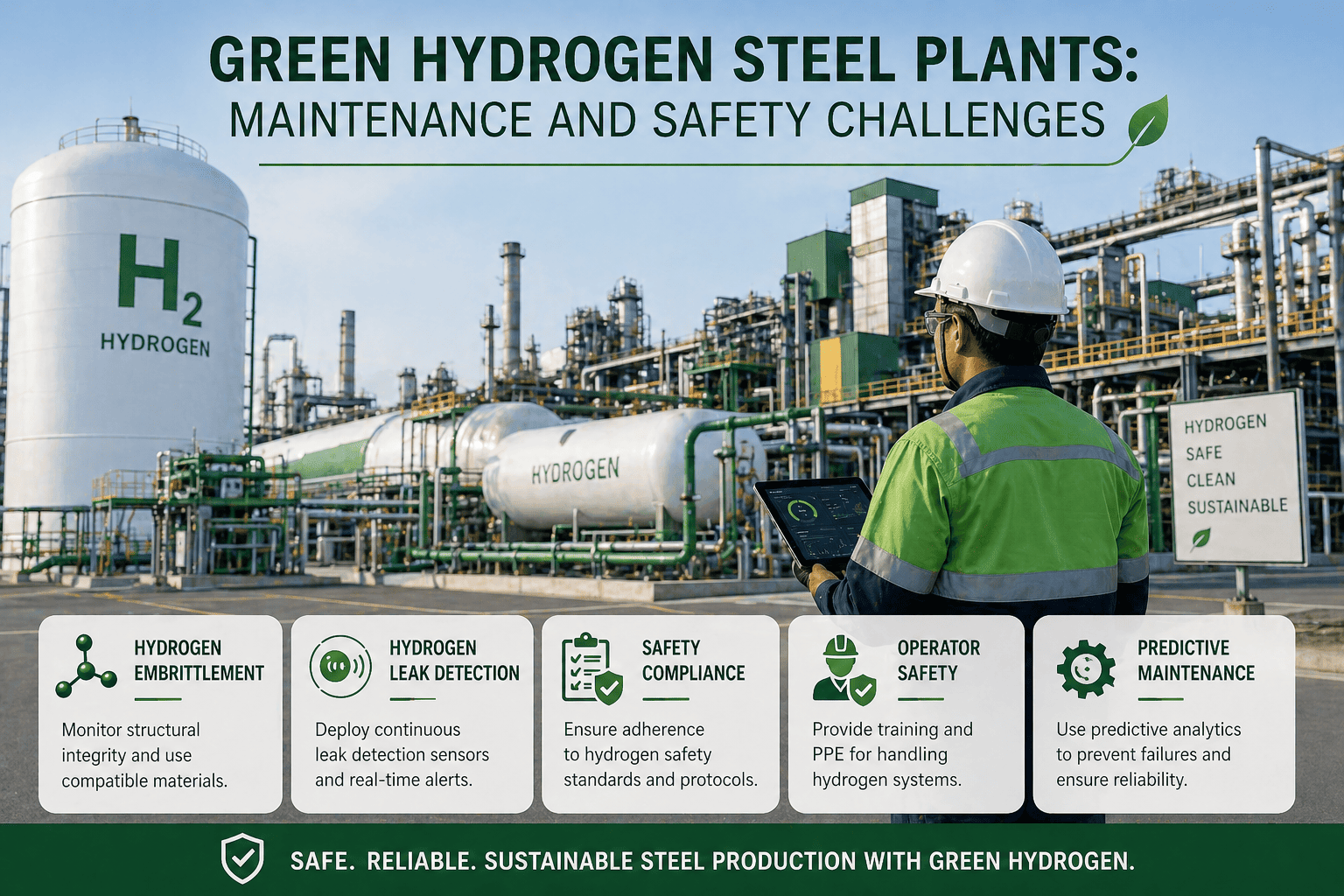 green-hydrogen-steel-plant-maintenance-safety-challenges