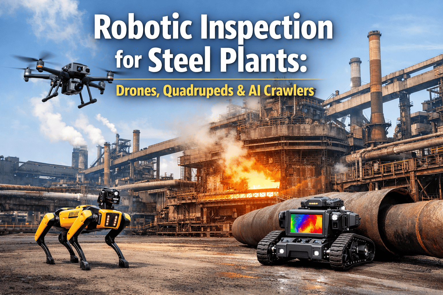 robotic-inspection-steel-plants-drones-quadrupeds-ai