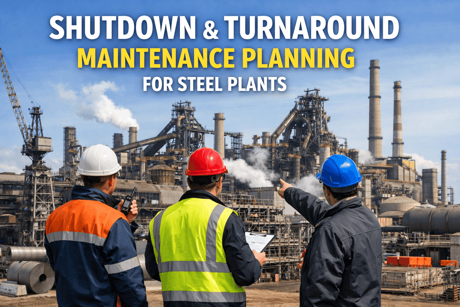 shutdown-turnaround-maintenance-planning-steel-plant