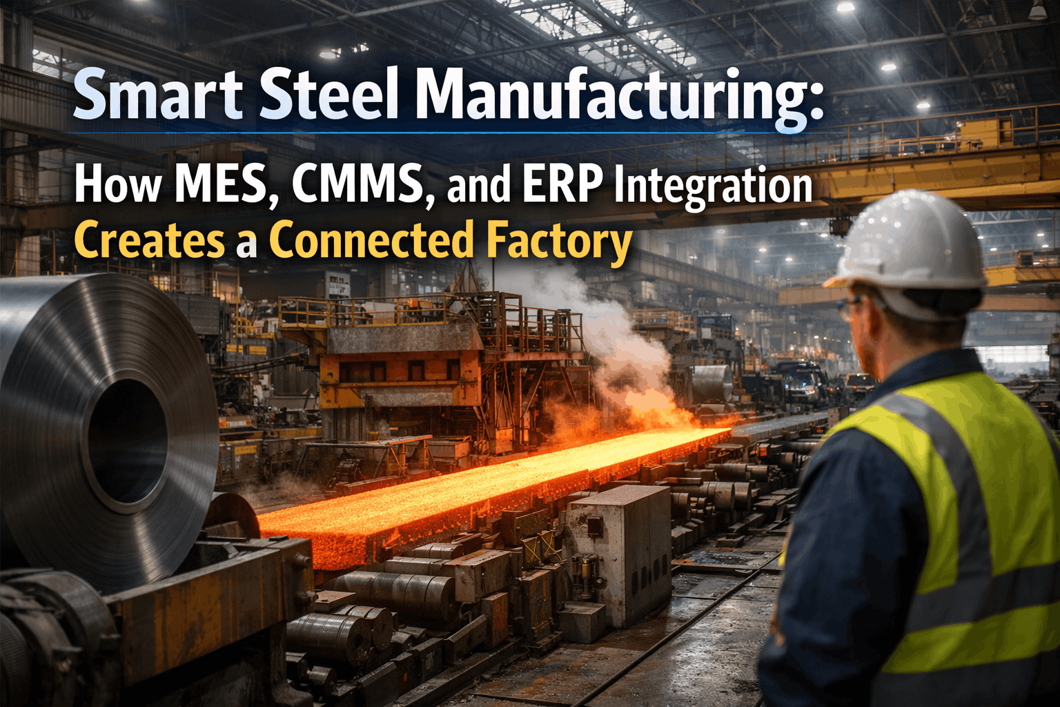 smart-steel-manufacturing-mes-cmms-erp-integration