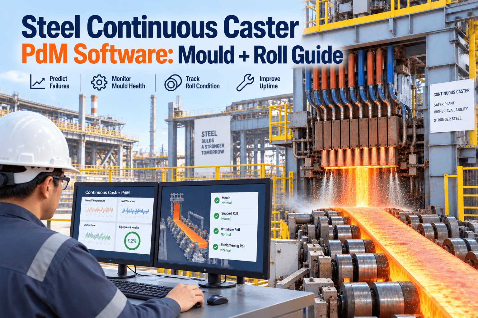 steel-continuous-caster-pdm-software-mould-roll-guide