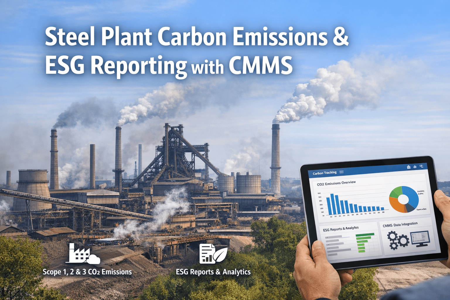 steel-plant-carbon-emissions-esg-reporting