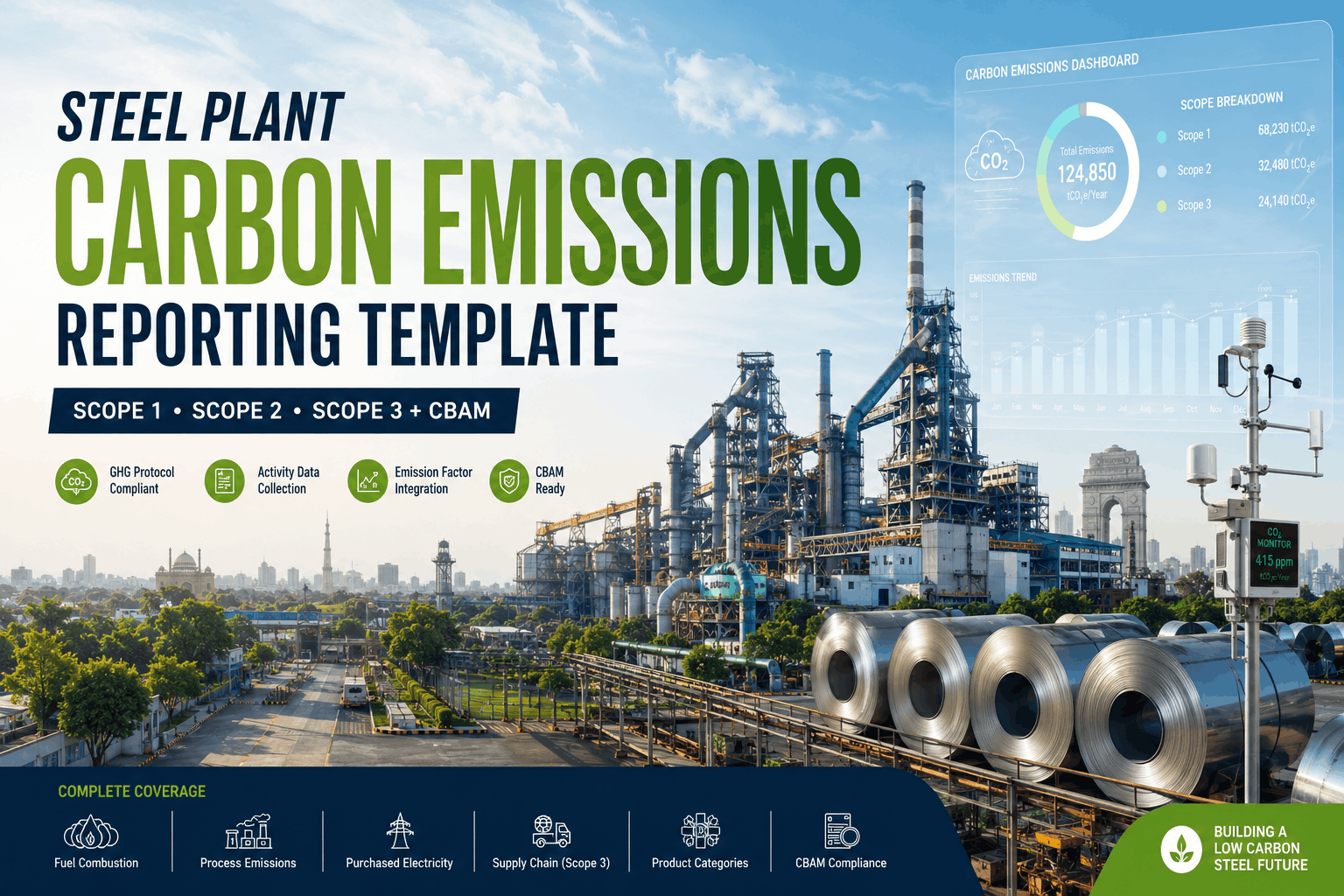 steel-plant-carbon-emissions-template