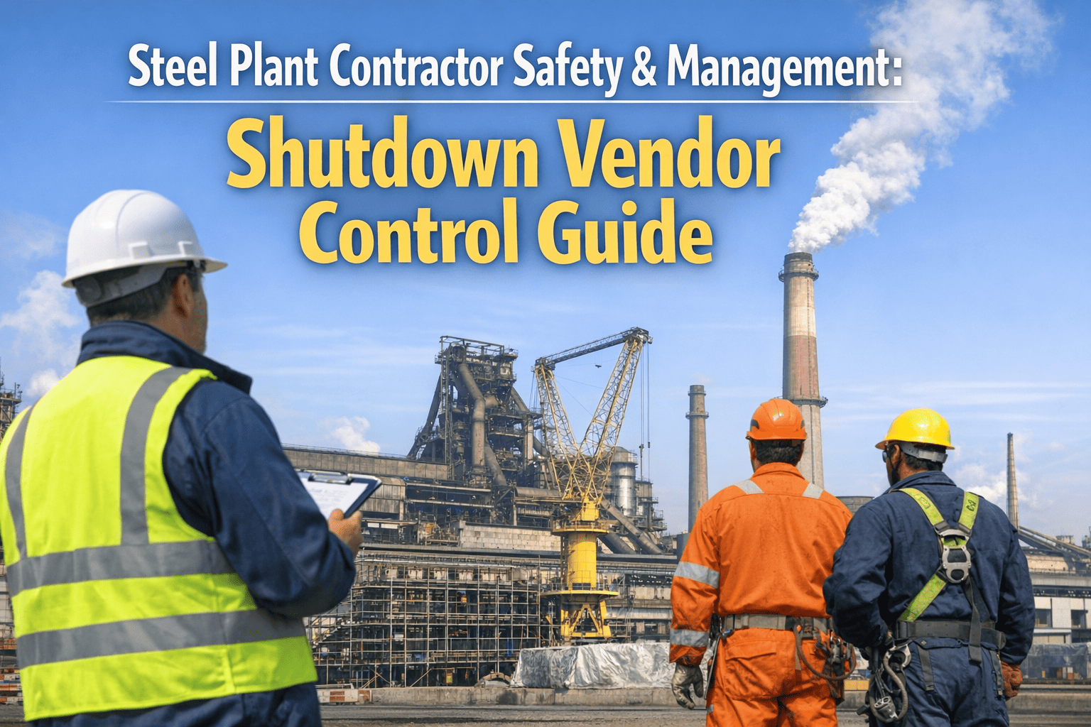 steel-plant-contractor-safety-management-shutdown-vendors