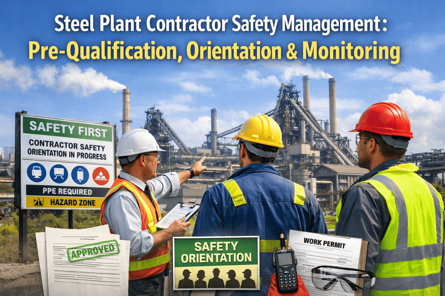 steel-plant-contractor-safety-management
