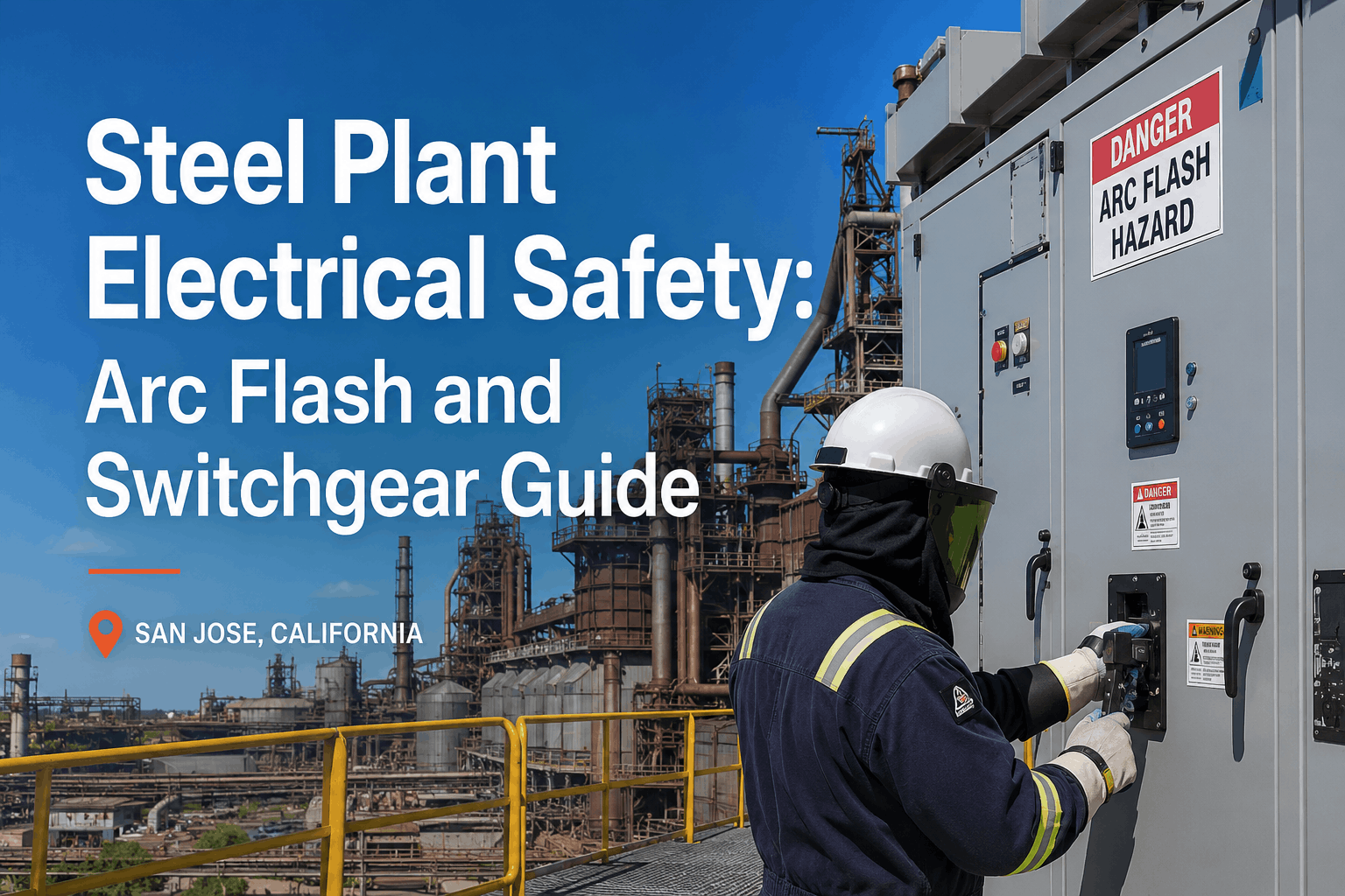 steel-plant-electrical-safety-arc-flash-and-switchgear-guide