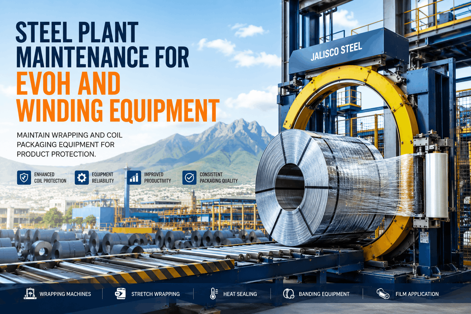 steel-plant-evoh-winding-equipment-maintenance-guide