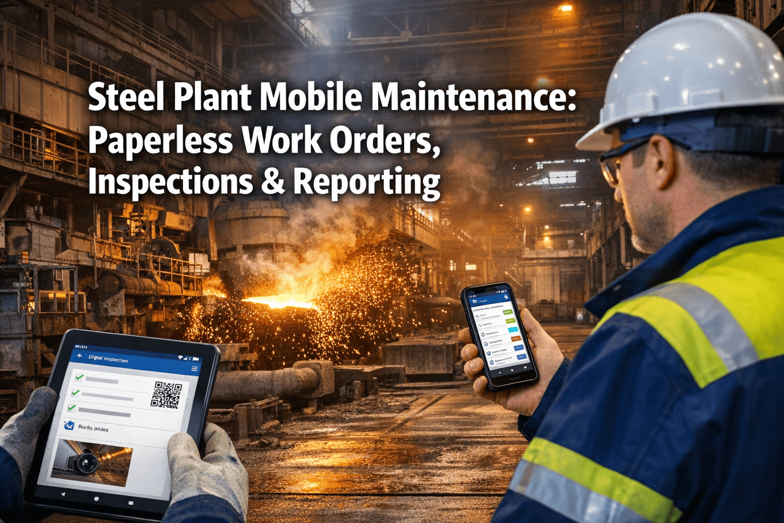 steel-plant-mobile-maintenance-paperless-work-orders