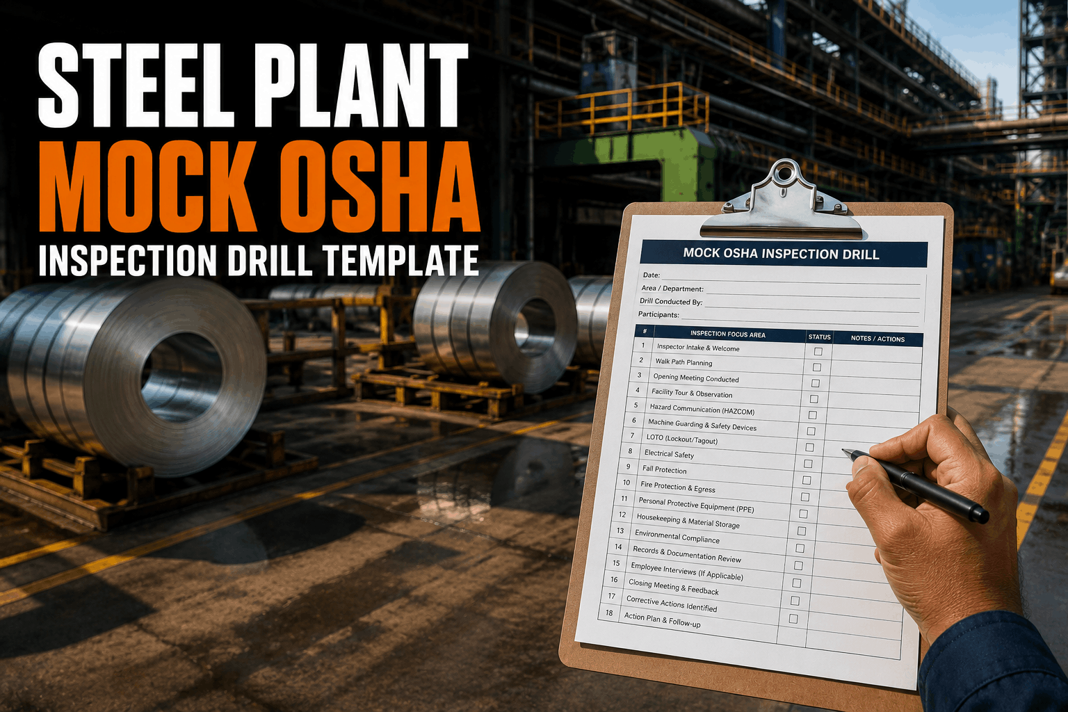 steel-plant-mock-osha-inspection-drill-template