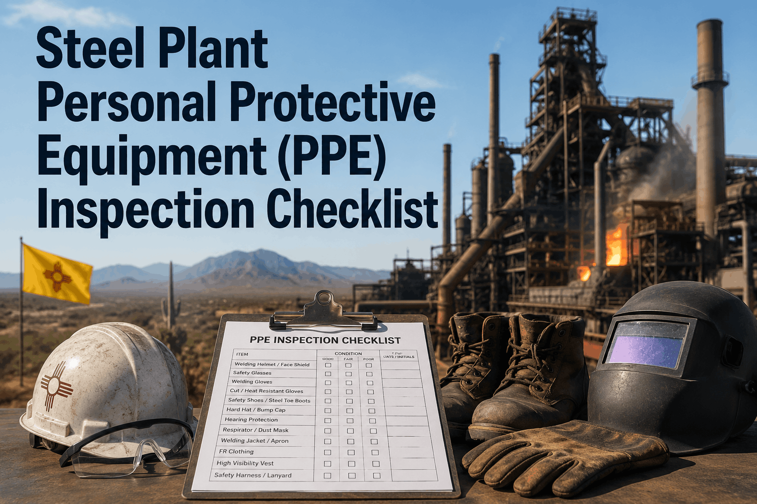 steel-plant-personal-protective-equipment-(ppe)-checklist
