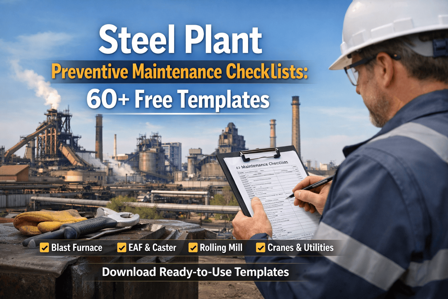 steel-plant-preventive-maintenance-checklists-templates