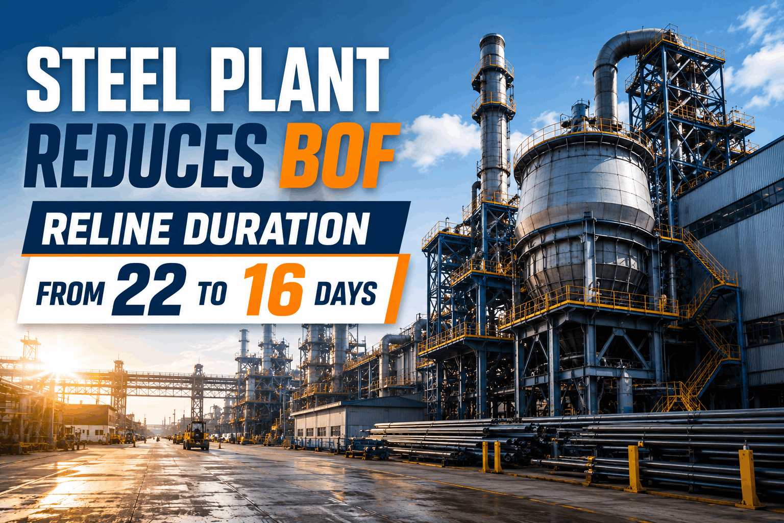steel-plant-reduces-bof-reline-duration-from-22-to-16-days