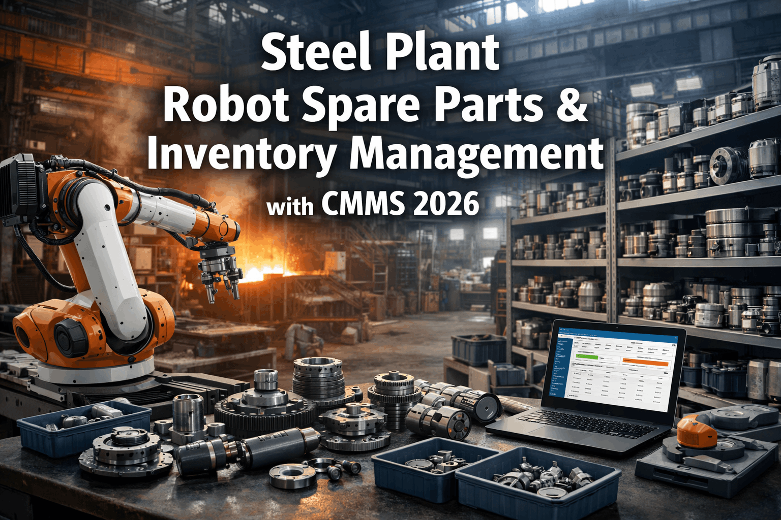 steel-plant-robot-spare-parts-inventory-management-cmms-2026