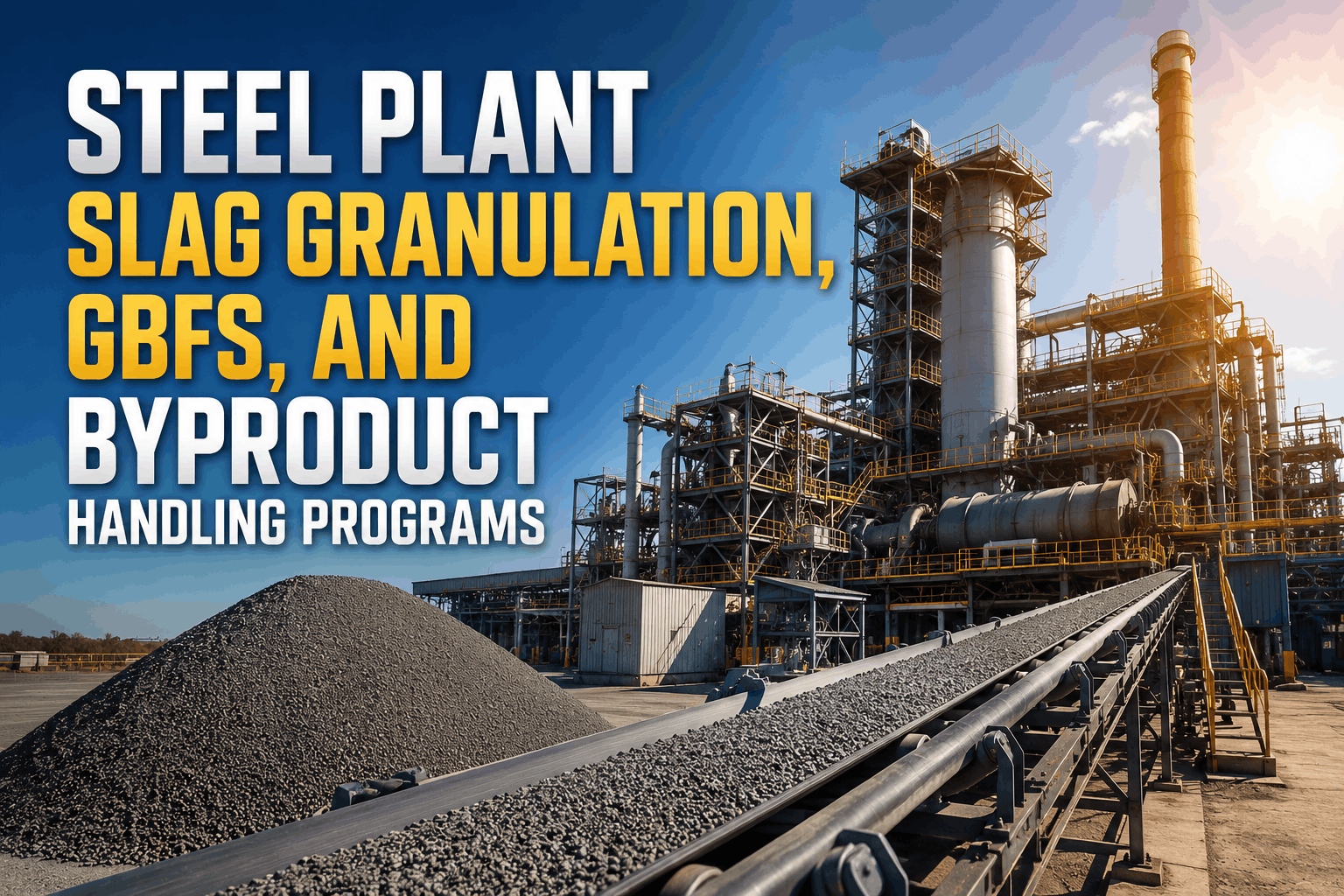 steel-plant-slag-granulation,-gbfs,-and-byproduct-handling-programs
