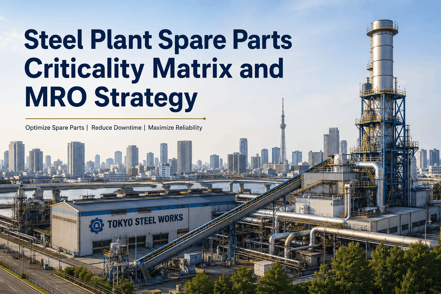 steel-plant-spare-parts-criticality-matrix-and-mro-strategy
