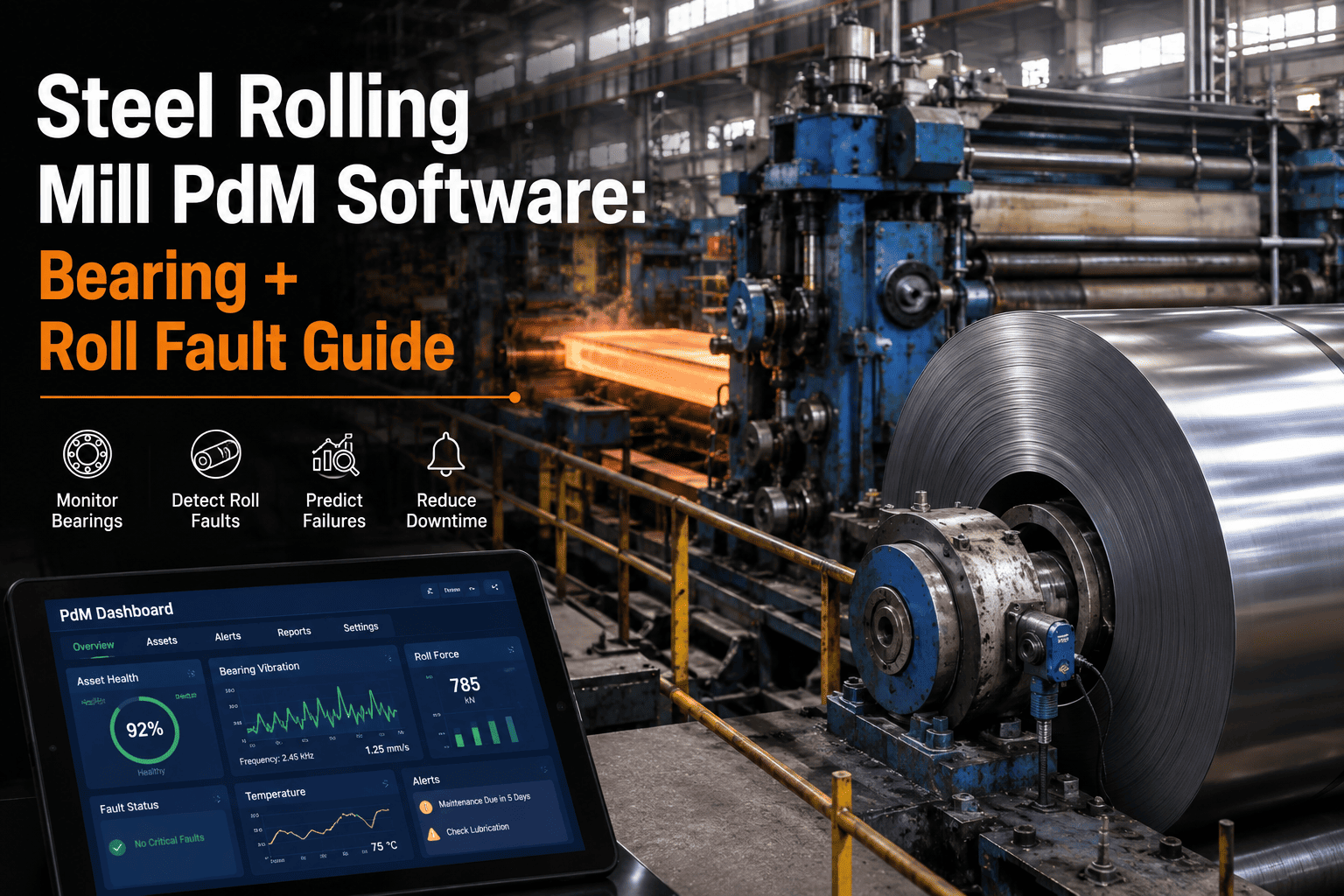 steel-rolling-mill-pdm-software-bearing-roll-fault-guide