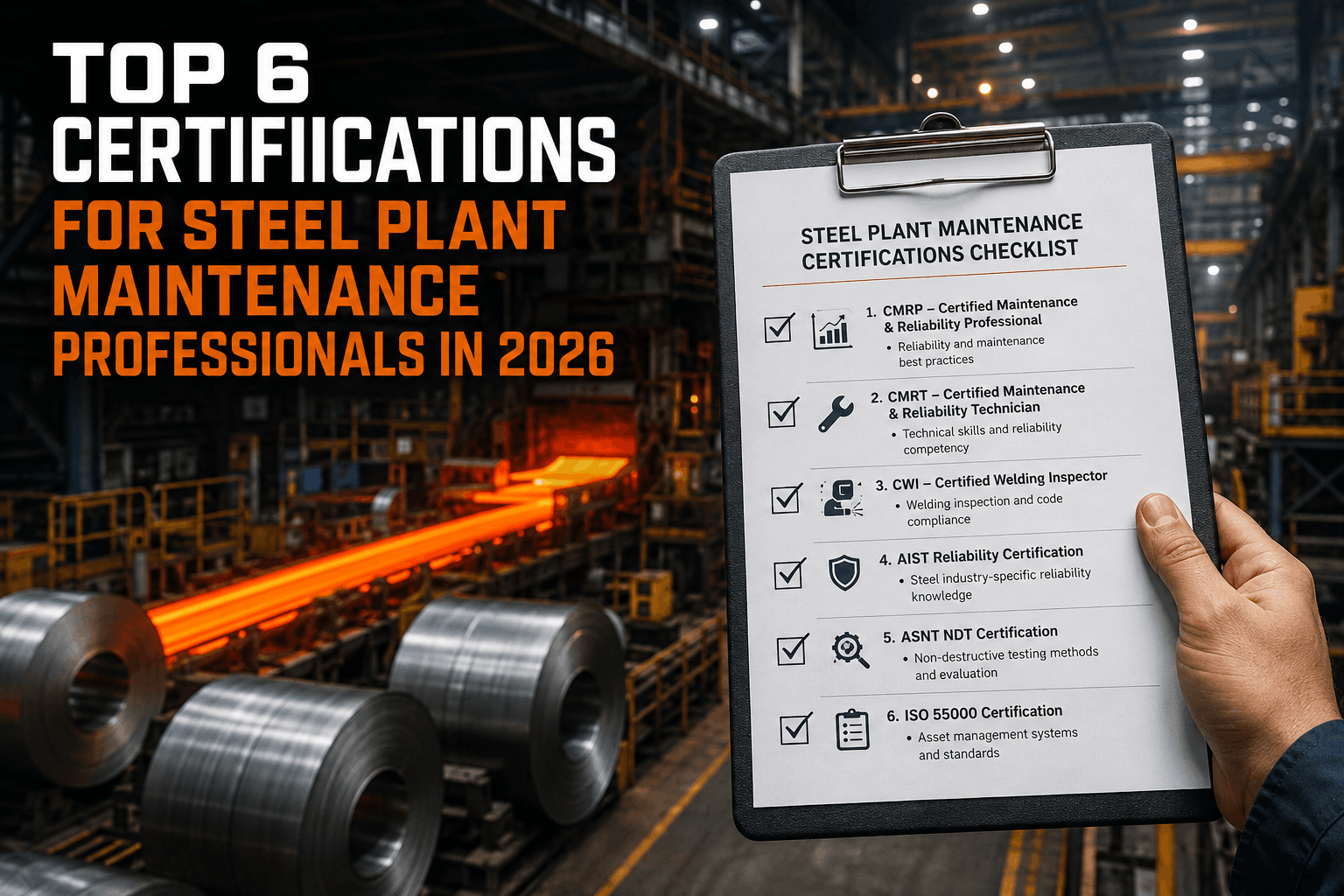 top-6-certifications-for-steel-plant-maintenance-professionals-in-2026
